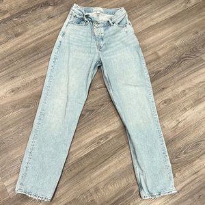 Abercrombie & Fitch the dad high rise jeans
